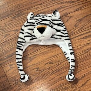Striped Tiger Plush Hat
